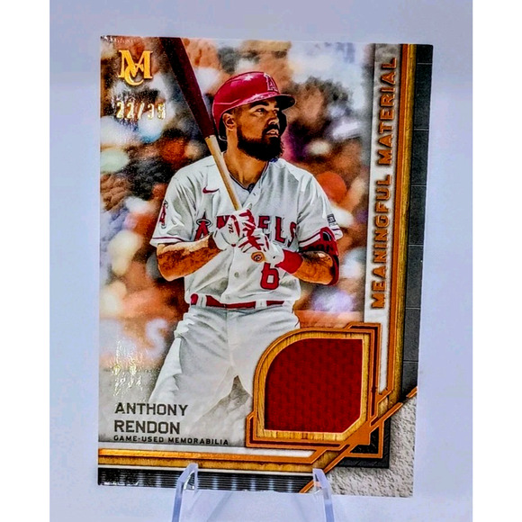 2023 Topps Museum Collection - Meaningful Material Relics Anthony Rendon... - Picture 2 of 6